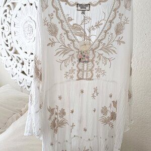 Johnny Was Malo Easy Tiered Dress